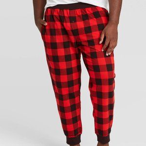 Goodfellow Mens Jogger Pant Red Buffalo L